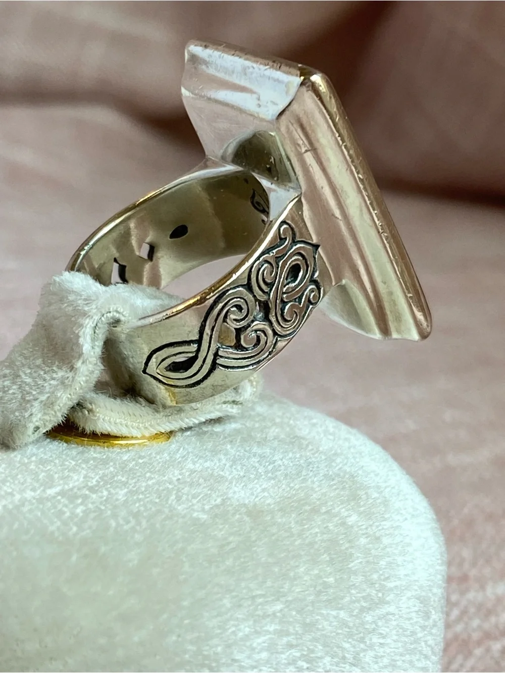 Retired Brighton Vintage Sterling Silver Serendipity Ring